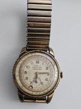 Montre Suisse Calendographe Polo Ancre Rubis Très Bonne État