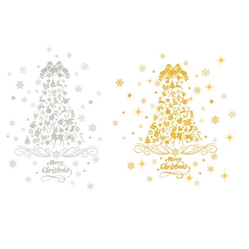 Stickers fenêtre sapin - sapin, de