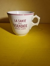 Tasse  Publicitaire La Santé. Par Viandox .produit Liebig . Sarreguemine  