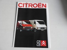catalogue citroen C25 / C35
