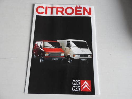 Catalogue citroen c25 c35 - citroen,