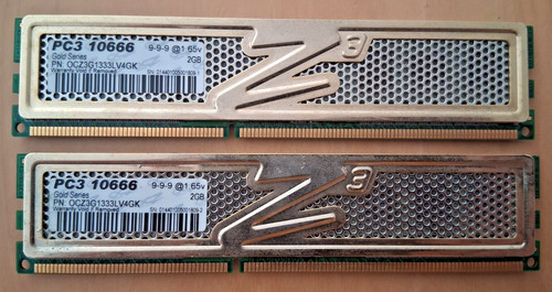 Kit ram ocz - ram, series