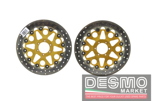 Paire disques frein - disques,