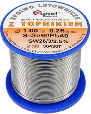 BOBINE DE FIL A SOUDER AVEC