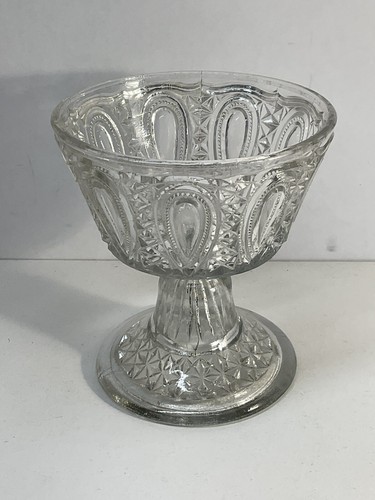 Ancienne coupe cristal moulé - coupe,