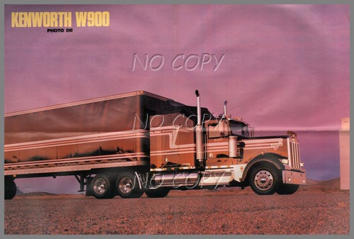 Poster camion kenworth 900 - kenworth,