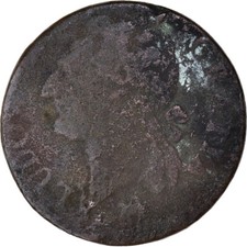 [#1062150] Monnaie, France, Louis XVI, 1/2 Sol ou 1/2 sou, 1/2 Sol, 1791, Rouen,