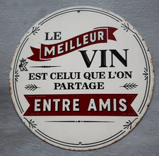 Plaque métal décoration le