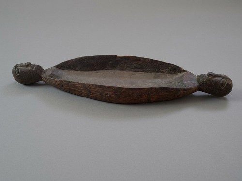 Plat bol anthropomorphe bois - plat,