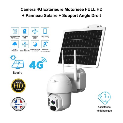 Camera extérieur - camera, 4g