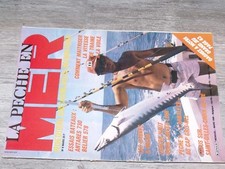 $$$ Revue La peche en mer N°8 Antares 730  Vitesse de traine voile  Buldo  