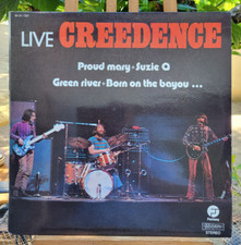 Creedence Clearwater Revival – Live Creedence LP 33T Fra 1975 - Média EX+