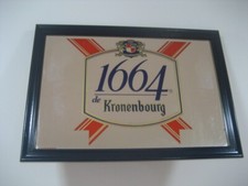 Cadre Miroir Bière KRONENBOURG 1964