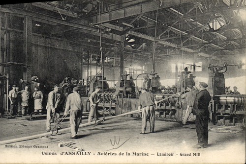 Usines assailly aciéries - d'assailly,