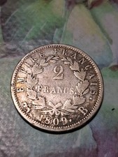 NAPOLÉON Ier 2 FRANC 1809 B Rouen
