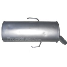 Silencieux arriere echappement