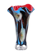 Pot Coloré En Verre Soufflé