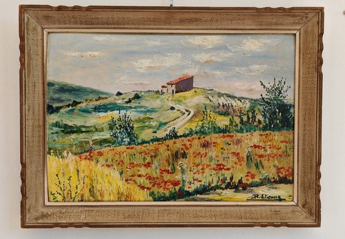Tableau peinture xxè - xxè, signé