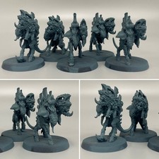 5 GANTS BARBARES TYRANIDES