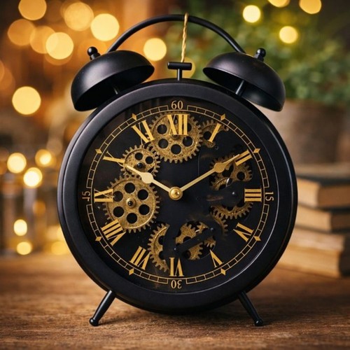 Horloge table industrielle - horloge,