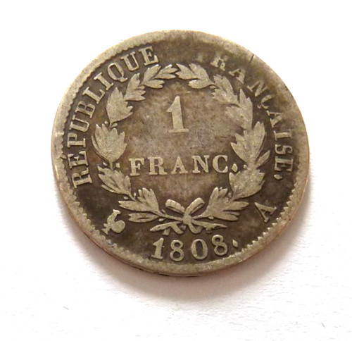 Monnaie franc 1808 a - monnaie, de