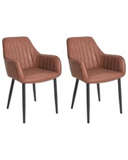 Lot de 2 Chaises de Salle à