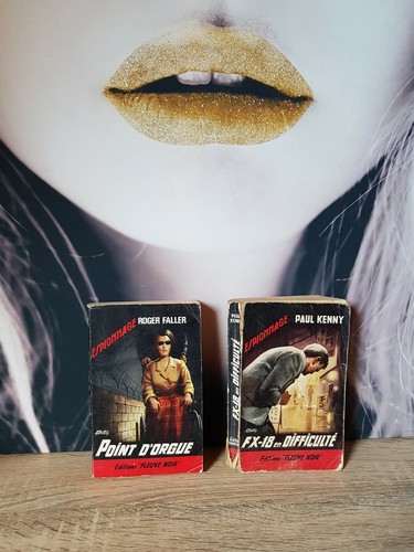 Livre espionnage point - point, d'orgue