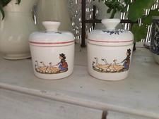 2 terrines Sarreguemines Hansi 