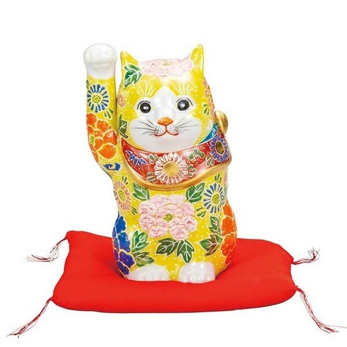 Maneki neko kutani yaki - neko,