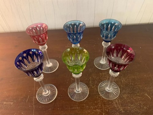 Lot verres liqueur - 6,