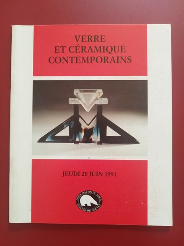 Catalogue vente 1991 verre - vente,
