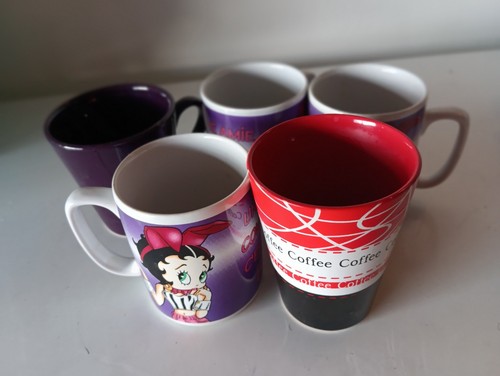 Ensemble mugs anciens déco - 5,
