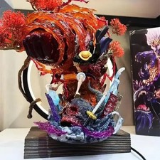 Figurine Luffy Gear 3 GK One Piece • LED • Statue PVC rouge Roc • 25cm