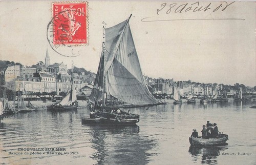 Trouville sur mer barque - 14, trouville-sur-mer