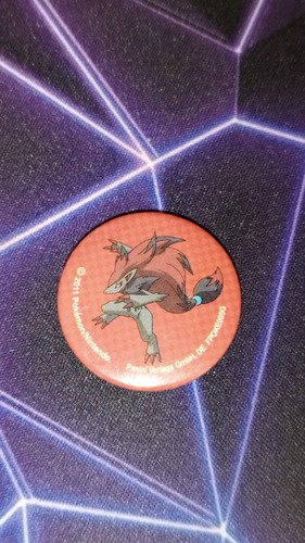 Pokemon pin badge zoroark 2011 - badge,