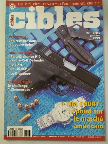 Cibles 346 1999 9 mm - n°346, du