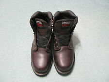 BOTTES DE LUXE TIMBERLAND MARRON FONCÉ NOIR PRO SERIES TAILLE 43 / 44 STEEL TOE