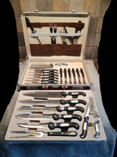 Valise professionnelle de couteaux allemands Bachmayr  27 Pièces Complet Collect