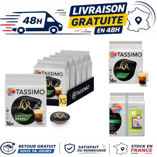 Dosettes tassimo long - l'or,