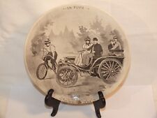 § Assiette Sarreguemines -