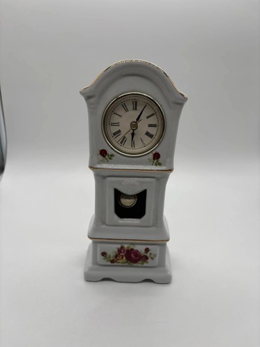Pendule porcelaine blanche - porcelaine,