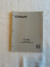 Crown DC300A Stereo Power