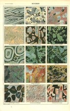 Document ancien roches