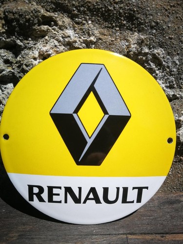 Plaque émaillée automobile - plaque,