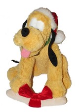 Peluche Pluto Père Noël