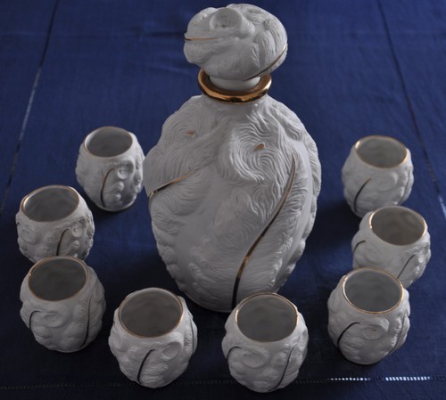 Flacon carafe avec ses - avec,