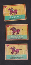 Ancienne étiquette allumettes Algérie BN104428 Le Jockey Caussemille 