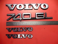 Lot de 4 Emblèmes de volvo