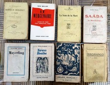 Lot de 8 livres anciens Littérature Romans Histoire XXème Gogol A France Benoit