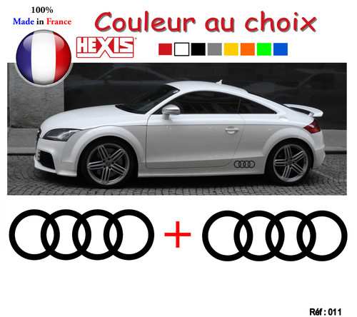 Stickers bas caisse audi - de,